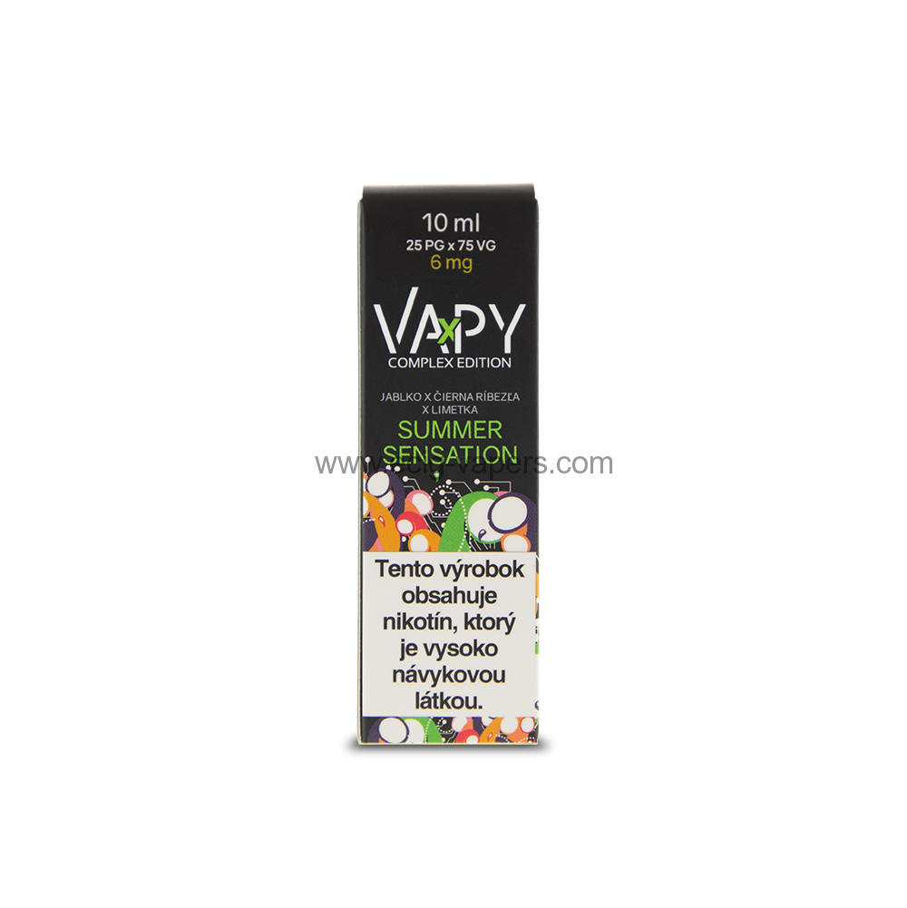 VAPY Summer Sensation Prémium Eliquid